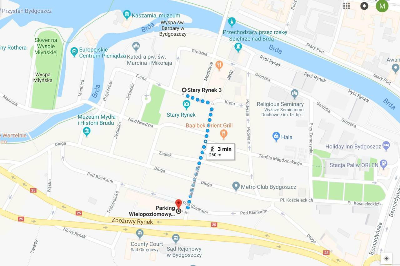 Apartamenty Stary Rynek Bydgoszcz Bagian luar foto